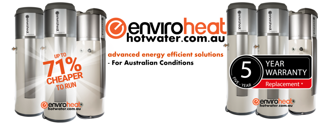 Enviroheat heat pump hot water systems