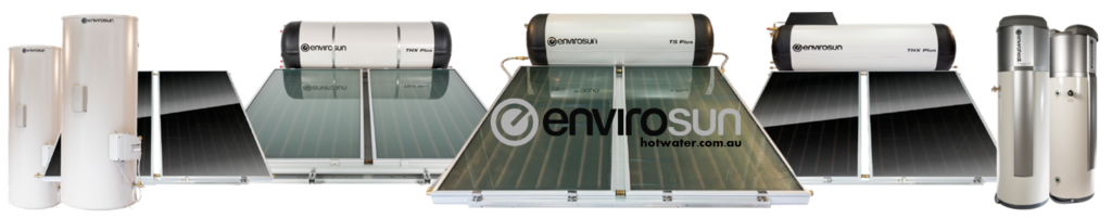 Envirosun and Enviroheat hot water systems